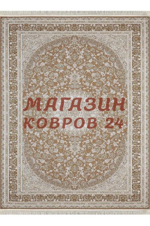 Иранский ковер Mashad 1200 142 Коричневый