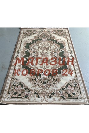 Бельгийский ковер Kunduz 5066_498670 Зеленый