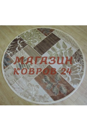 Бельгийский ковер genova 38428_626260 Крем круг