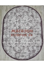 Российский ковер Rimma Lux 36903 Фиолетовый овал