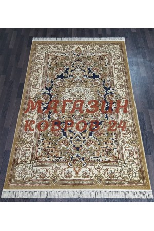 Бельгийский ковер Kunduz 5135_498590 Бежевый-синий
