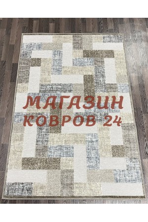 Бельгийский ковер genova 38502_694991 Крем-голубой