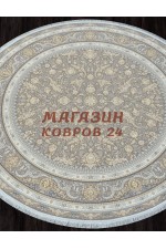 Иранский ковер Adrina 153062 Серый круг