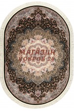 Иранский ковер Farsi 1500 558 Темно-синий овал