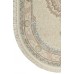 Иранский ковер Shahname 1500 145 Крем овал