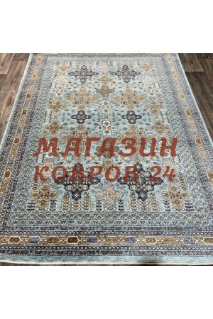 Турецкий ковер Mystic lux 09968 Голубой