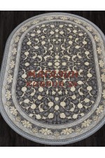 Акриловый ковер Farsi 1200 121572 Серый овал