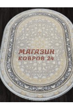 Акриловый ковер Farsi 1200 121730 Серый овал