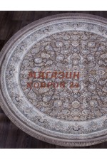 Иранский ковер Shahname 1200 256 Серый круг