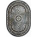 Иранский ковер Shahname 1200 121681 Серый овал