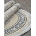 Иранский ковер Shahname 1200 121730 Серый овал