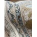 Иранский ковер Shahname 1200 002 Крем-бежевый круг