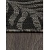 Циновка Kair 132 Черный-серый овал