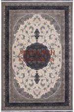 Иранский ковер Kashan 752029 Серый
