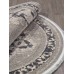 Иранский ковер Kashan 752024-000 Бежевый овал