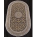 Иранский ковер Kashan 752060 Бежевый овал