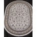 Иранский ковер Kashan 752090 Крем овал