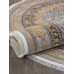 Иранский ковер Kashan 752142 Серый овал
