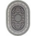 Иранский ковер Maktub 7001 Серый овал