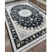 Иранский ковер Mashad 1200 002 Черный-серый