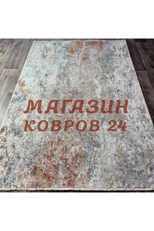 Турецкий ковер Misti 022 Бежевый-голубой