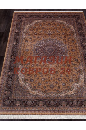 Иранский ковер Qum 603 Бежевый