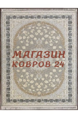 Иранский ковер Mashad 1200 142 Серый