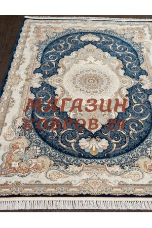 Иранский ковер Shahname 1500 144 Темно-синий