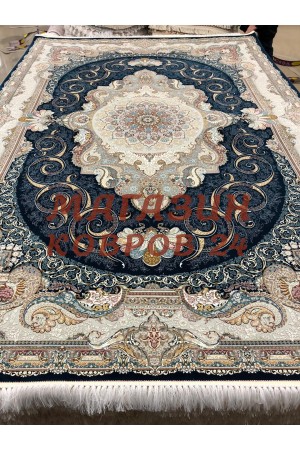Иранский ковер Mashad 5000 17 Темно-синий