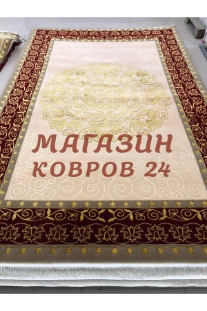 Китайский ковер Viccini 004 Бежевый-красный